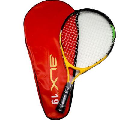 China High Quality Aluminum Alloy Training Custom Tennis Racket Logo For Junior Training for sale