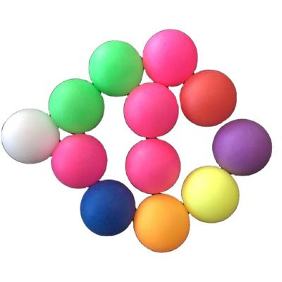 China Factory Wholesale 40mm Multi Color Color Table Tennis Ball Cheap Game Decoration Or Beer Pong Plastic Table Tennis Ball for sale