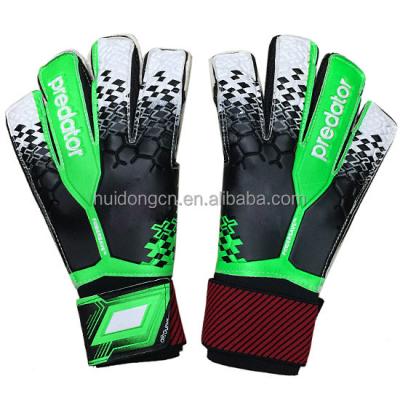 China Detachable Goalie Game Safety Function Professional Soccer Goalkeeper Gloves Finger Protection Latex Soccer Glove Keeper for sale