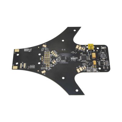 China Smart Electronics PCBA White Solder Mask CHANGLONG Top PCB Assembly WiFi PCBA Circuit Design for sale