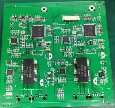 China Geel HASL-oppervlakteafwerking Industriële printplaten assemblage Te koop