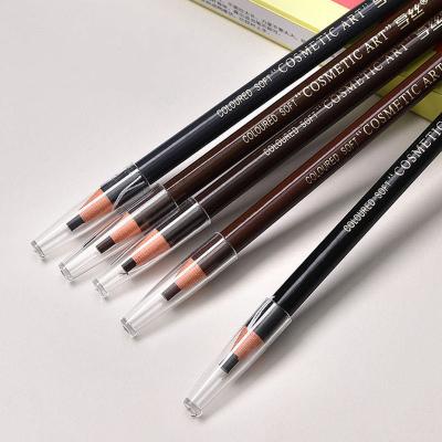 China Eyebrow Shaping Pencil Low Moq Private Label Waterproof Wax Eye Tattoo Brow Pencil for sale