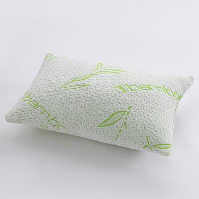 China Factory Direct Selling Viable Natural Bamboo Fiber Cover Breathable Shredded Memory Foam Pillow for sale