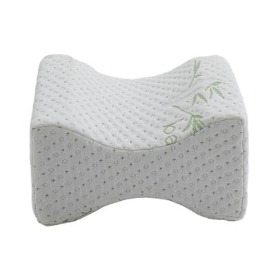 China Chinese Supplier Anti-static Fiber Fabric Memory Foam Memory Foam Leg Knee Bamboo Cooling Pillow For Sleep for sale