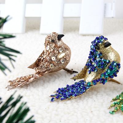 China Dongguan Handmade Christmas Tree Bird Ornaments Handmade Christmas Tree Decoration for Supermarket for sale