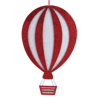 China Handmade Hot Air Balloon Christmas Tree Decoration Pendant Ornament for sale