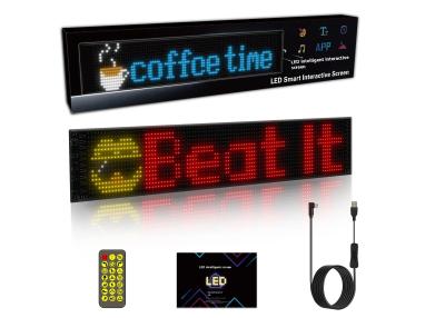 China Smart Car Sticker 120x595mm RGB Dynamic LED Truck Demon Eye Light For Outdoor Smart Display IP65 Rated for sale