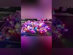 Addressable RGB IP68 Waterproof LED Eave Lights For Christmas Decoration