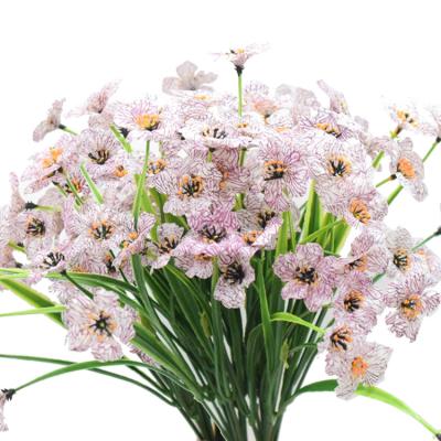 China Nordic Artificial Flower 7 Fork 26 Orchid 26 Bud Spring Grass Fabric Flower Plant Main Plastic Artificial Water Plant Accessories for sale