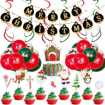 China Nice 2022 New Arrival Happy Birthday Christmas Cake Kits Christmas Wall Hanging Home Supplies for sale