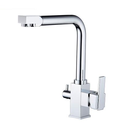 China Thermostatic Faucets Hose Filter Faucet Kitchen Faucet Drinking Water Faucet Rotary Water Purification Feature Taps For Kitchen Sink Mixer Taps for sale