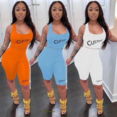 China 2022 Wholesale designer anti-pilling set women two piece clothing shorts yoga set sport to wear jogging set for women for sale