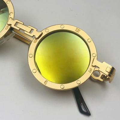 China Fashion Steampunk Sunglasses HBK K32954 Gothic Sunglasses Men Retro Steam Punk Sun Glasses for sale