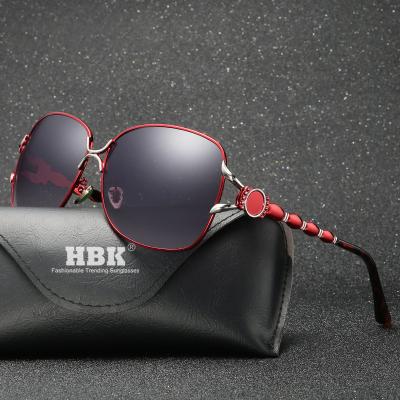 China Fashion Trendy Oversized Sunglasses K34194 2020 Fashion Driving Polarized Sunglasses Women for sale