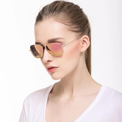 China Promotional Affordable Colorful Sunglasses PC Women Glass Sun Glasses Fashion HBK Sunglasses Wholesale 2019 PM0185 for sale