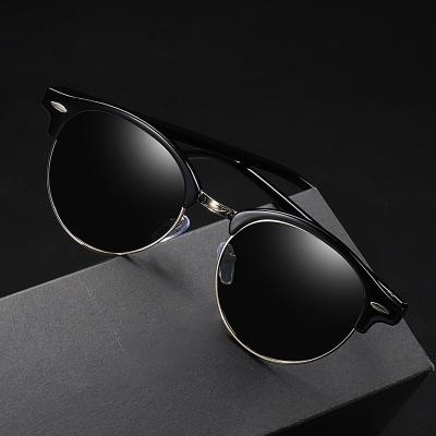 China Fashion HBK Sunglasses Polarized Classic Sunglasses Metal Frame Sun Glasses : Sunglasses & Eyewear for sale