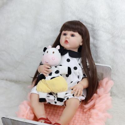 China High Simulation Thoughtful Present Skin Friendly Safe Material Real Life Baby Doll Babe Dolls Kits with Gift Box for sale