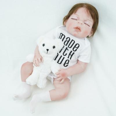 China Washable Heart Warming Sleepy Face Preemie Doll Alive Real Looking Baby Dolls for Girls for sale