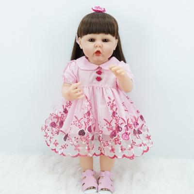 China Changeable Clothes Silicone Newborn Baby Reborn Dolls Cheap Babies Doll Soft Vinyl Head Arms and Legs for sale