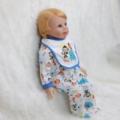 China High Simulation Realistic Preemie Size Baby Doll Reborn Baby Dolls Boy Toys Soft Cuddly Weighted Cotton Cloth Body for sale