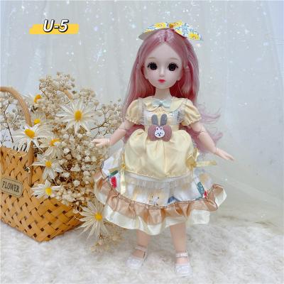 China Cartoon Toy Well Made Holiday Gift Friendly Playmate Cheap Jointed Movable Joints bjd Dolls for Children Daily Play for sale