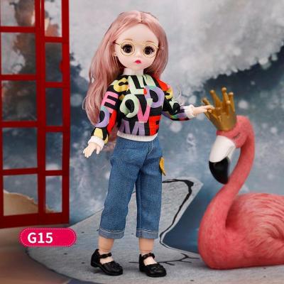 China Cartoon Toy Surprise Gift Kids Friendly Playmate Moveable Limbs bjd Cute Ball Jointed Doll for Girl Daily Play for sale