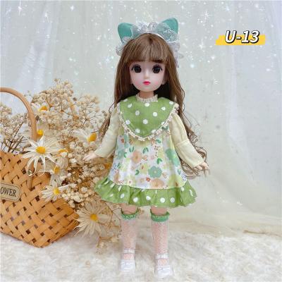 China Cartoon Toy Super Cute Preschool Dolls Toy Great Quality Blonde Barbi Doll for Kids Girl Nurturing Play for sale