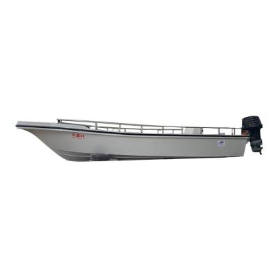 China Fishing/Sport/Leisure 92cm Depth 50km/h Speed ​​Customer Own Design Commercial Fiberglass Fishing Panga Boat for sale