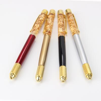 China Dual Functional Aluminum Eyebrow Tattoo Heads Microblading Pen MP013 for sale