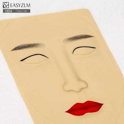 China 3D-Eyebrow and Eyeliner Makeup Practice Protection Microblading Training Skin Sheet MP023 for sale