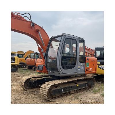 China Classic Japanese Hitachi EX120-5 Used Excavator Hitachi ZX120-6 Hitachi EX120-3 sold at a low price 0.5mÂ ³ for sale