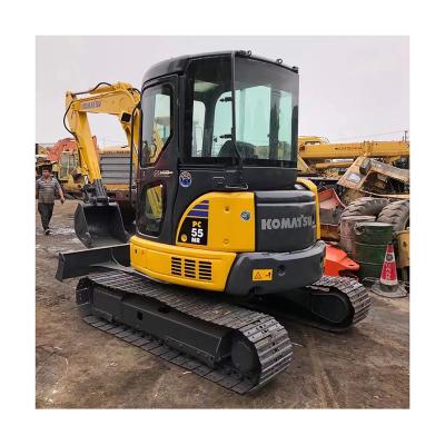 China Cheap Selling Used Mini Excavator Komatsu PPC55MR 5.5 Ton Japanese Used Excavator For Sale 0.27mÂ ³ for sale