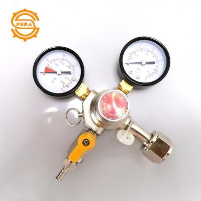 China Industrial Gas Pressure Regulator Cutoff with Flowmeter Reader for sale