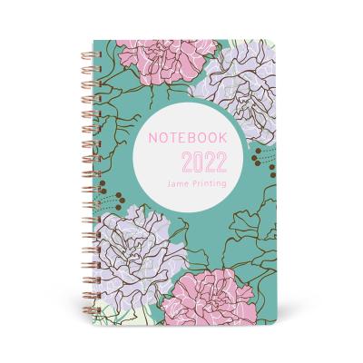 China paper & Cardboard Book Organizer Planner Pringting Spiral Notebooks File Diary Journals File Daily Weekly Planner for sale