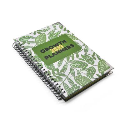 China Jame Printing Services Planner Spiral Diary Notebook Stickers Weekly Enrolled Logo Notebook Custom Made for sale