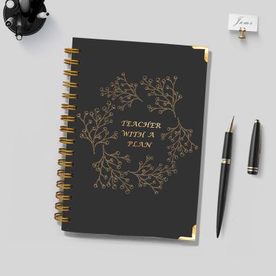 China Day spiral custom book printing bindingsection stitched scwing diary to organize catalog notebook planner for gifts for sale