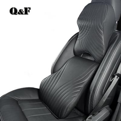 China 2020 Sustainable Luxury General Automotive Waist & Neck Support Memory Foam Car Pillow for sale