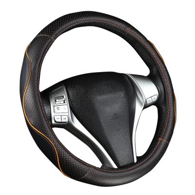 China Factory Supply Business Business PU Wheel Cover Luxury Car Steering Wheel Cover Directly for sale