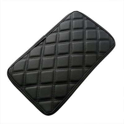 China New China-chic Leather Auto Accessories Mat Car Center Console Arm Rest Seat Box Pads Protective Case Car Armrest Pads for sale