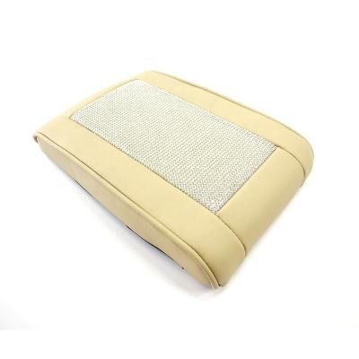 China Lady Grils Luxury Crystal Funky Car Armrest Box Protector Waterproof Leather Auto Seat Armrest Cover for sale