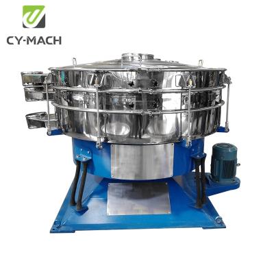 China Large Capacity Maker Big Throughput Stainless Steel Swing Vibro Screening Machine For Grading Powder for sale