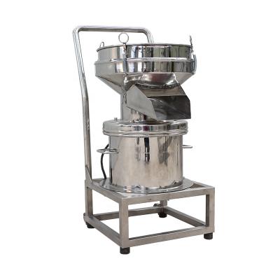 China Small Volume Low Noise Level Patented Liquid Product 450 Filter Strainer Machine for sale