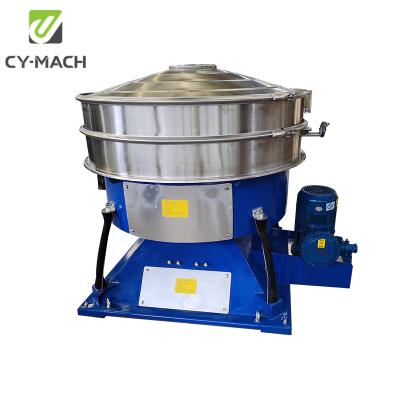 China Linear Vibrating Sand Sieve/Vibrating Screen Tumbler Tea Oscillating Vibrating Screen Sieve Circular Sieve Machine for sale