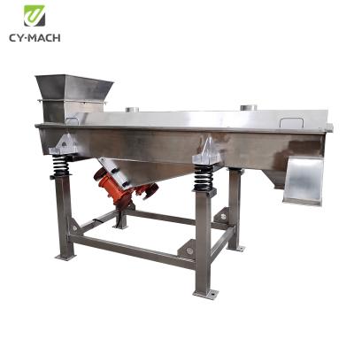 China Durable Stainless Steel Chilli Linear Vibrating Screen For Separating for sale