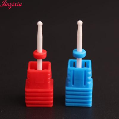 China Ceramic Good Quality Ball Form Nail Drill Bit Manicure Pedicure Desktop Ceramic Tools for sale