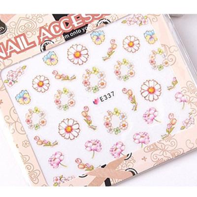 China 2017 other beautiful new design nail art flower sticker manicure decals for decoration for sale