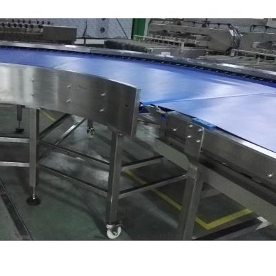 China High Capacity Food machinery non-standard customized conveyor belts Turning belt for sale