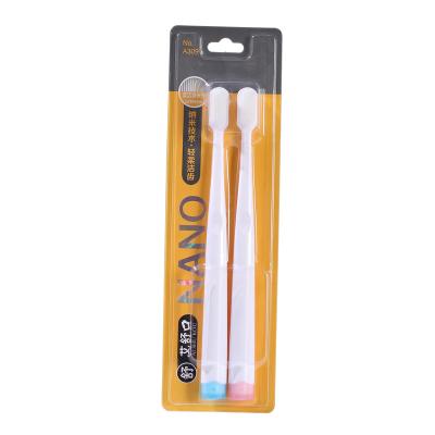 China OEM ODM Toothbrush Oral Soft Toothbrush 20000 Nano Bristle Logo Factory Reusable Pack Customized New for sale