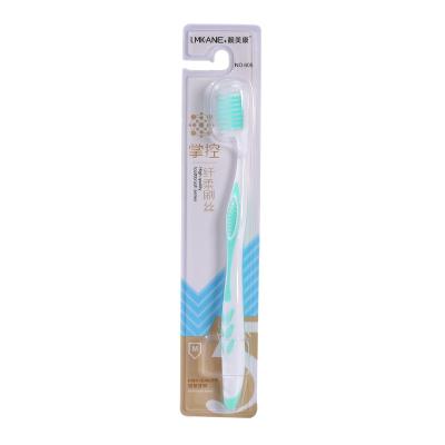 China Wholesale Disposable Luxury Logo Medium Soft Bristle Disposable Custom Toothbrush for sale