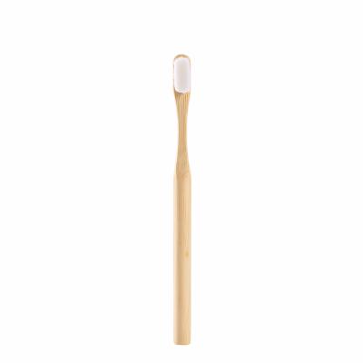 China Hot Selling Free Sample 10000 Bristle Reusable Micro Fiber Toothbrush Organic Eco Friendly Bamboo Toothbrush For Adults for sale